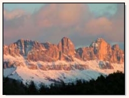 Desert mountains.